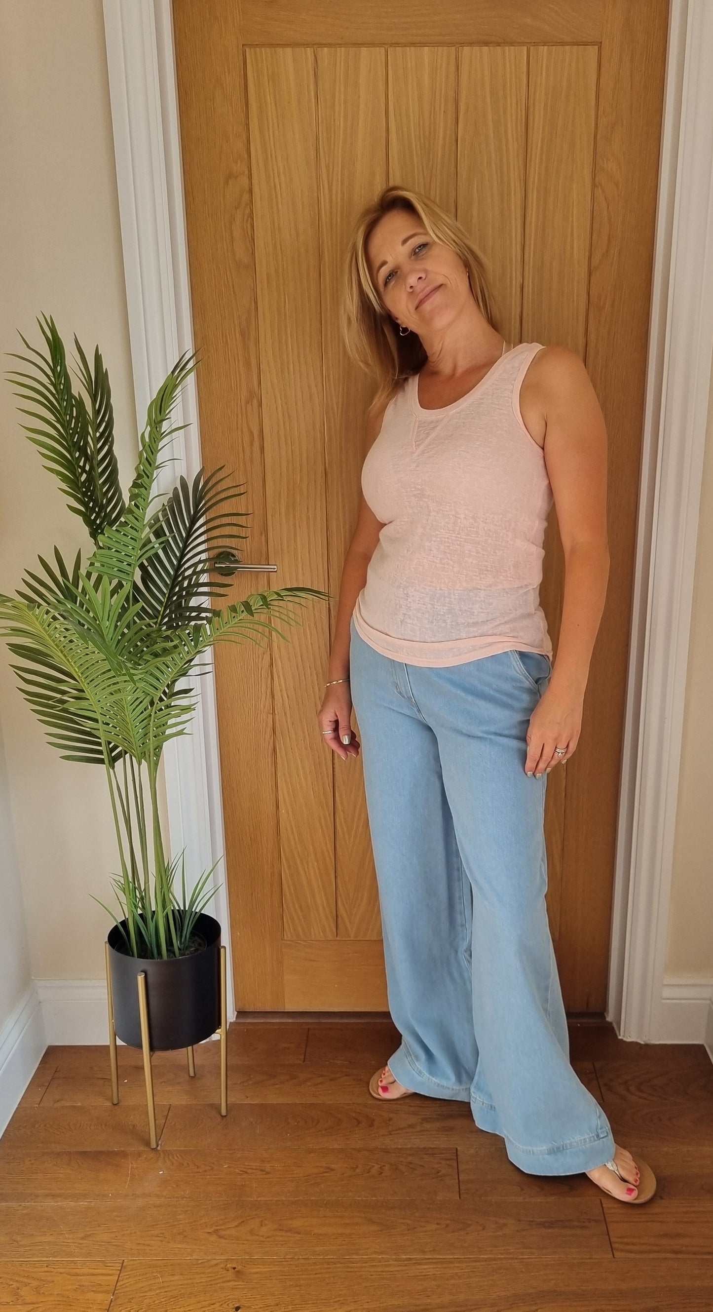 Pale Pink Tank Top