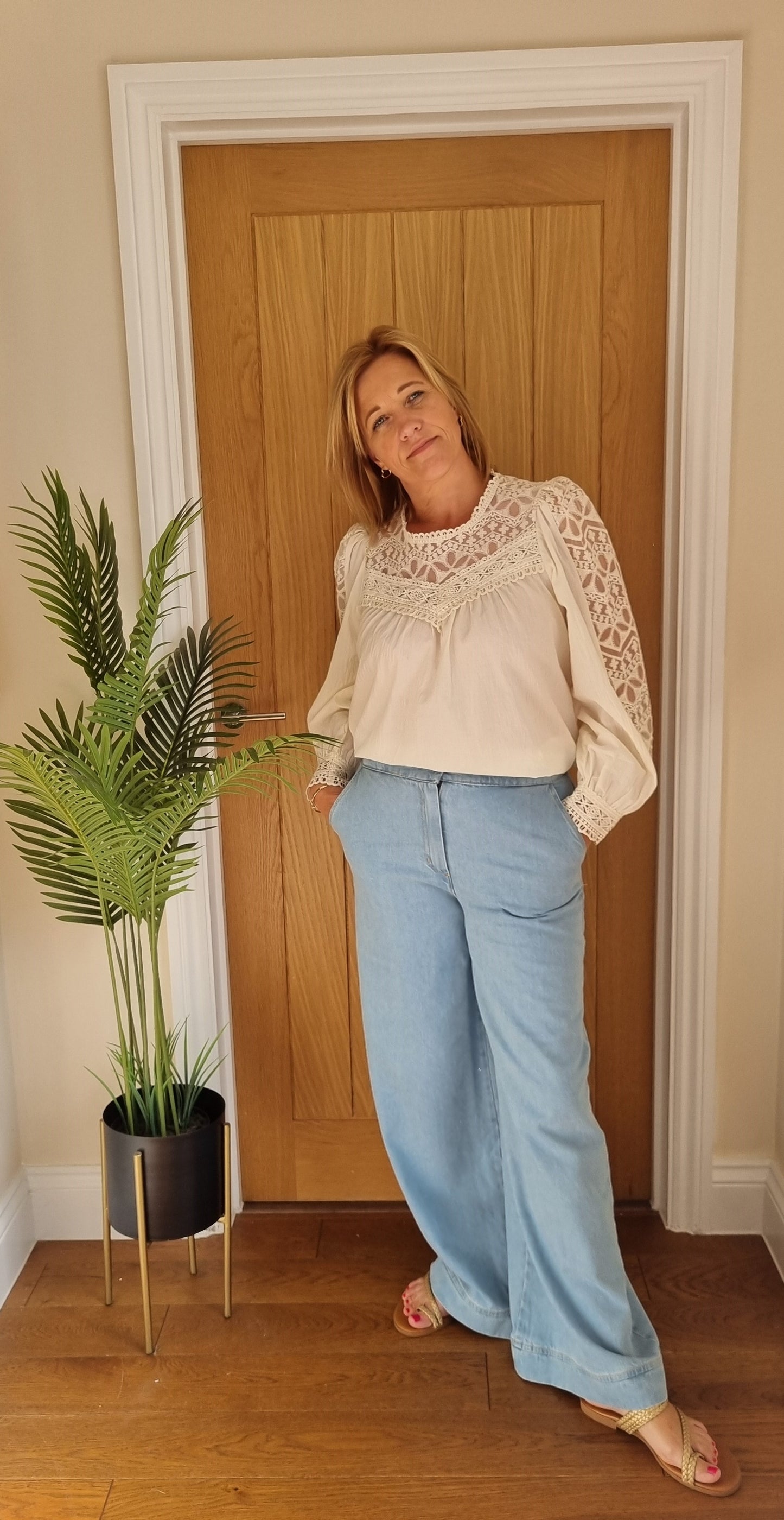 Duffy Wide Leg Jeans