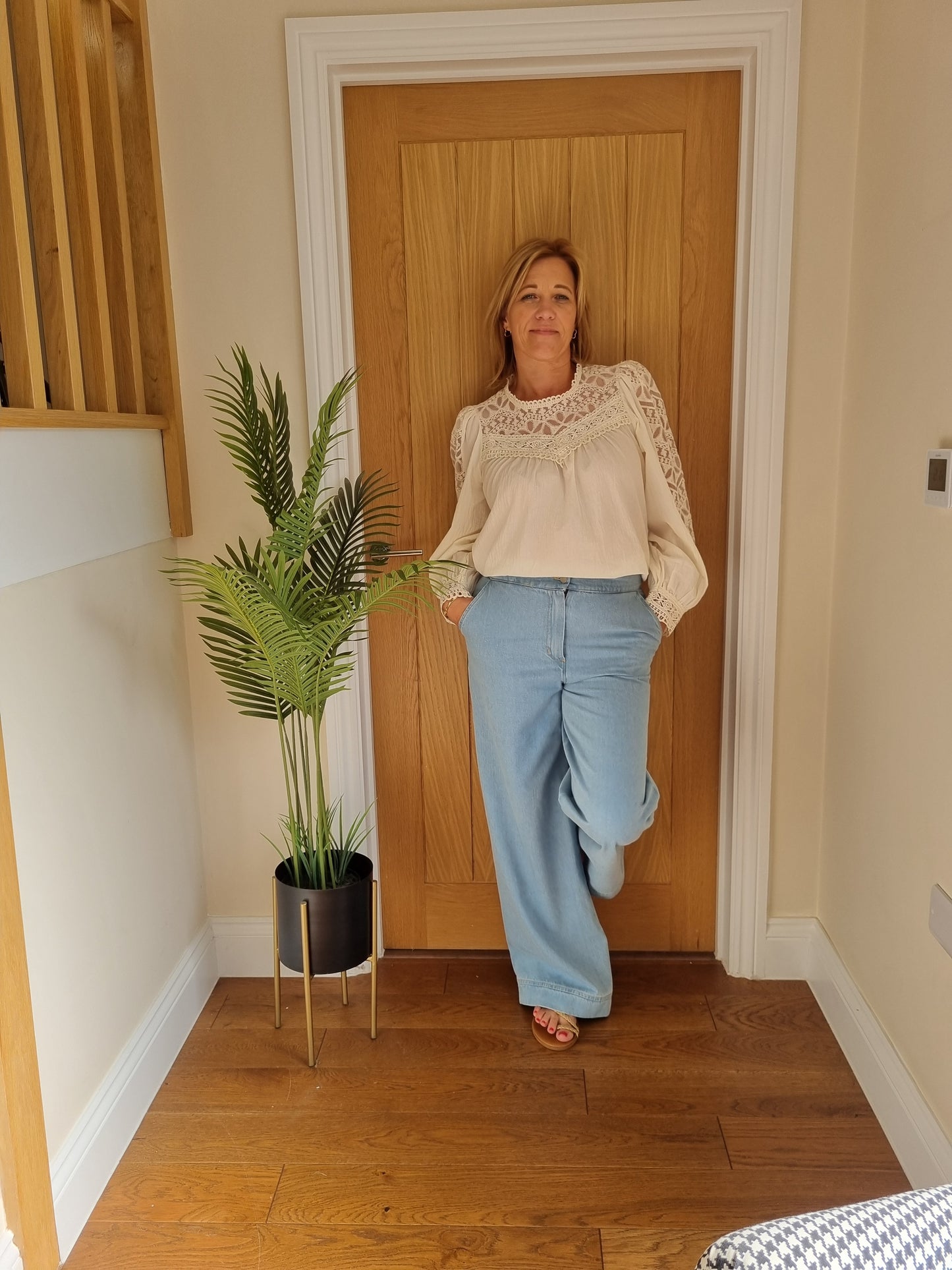 Duffy Wide Leg Jeans