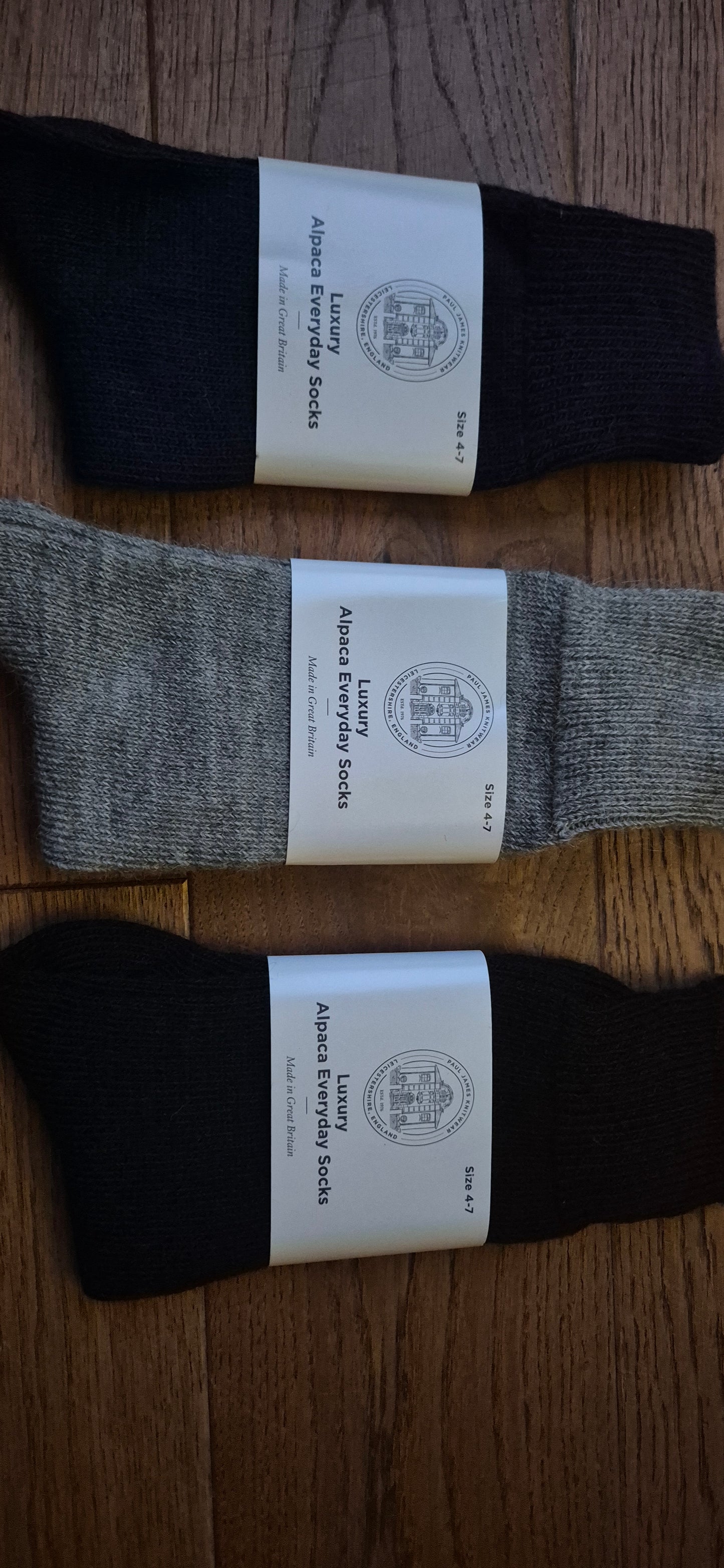 Luxury Alpaca Wool Day Socks