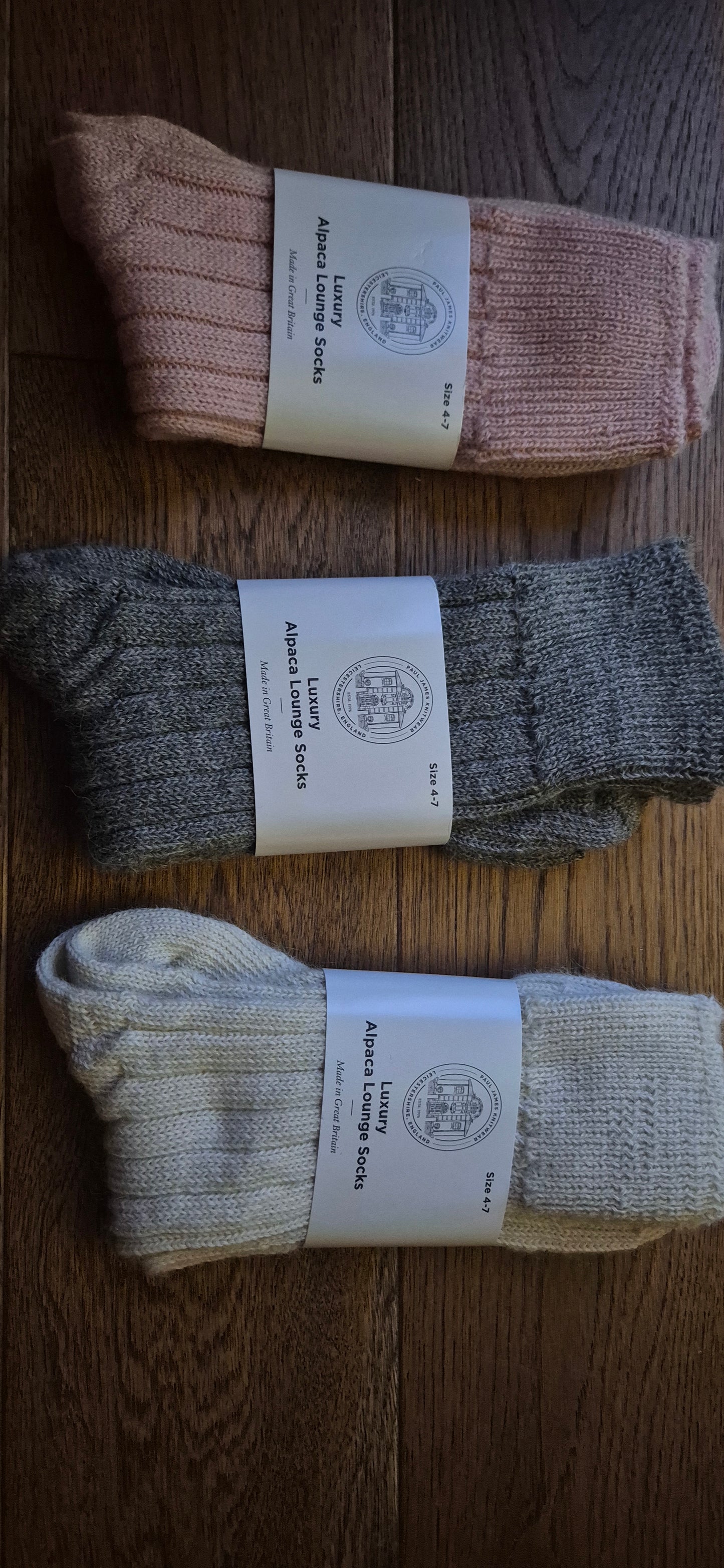 Luxury Alpaca Wool Lounge Socks