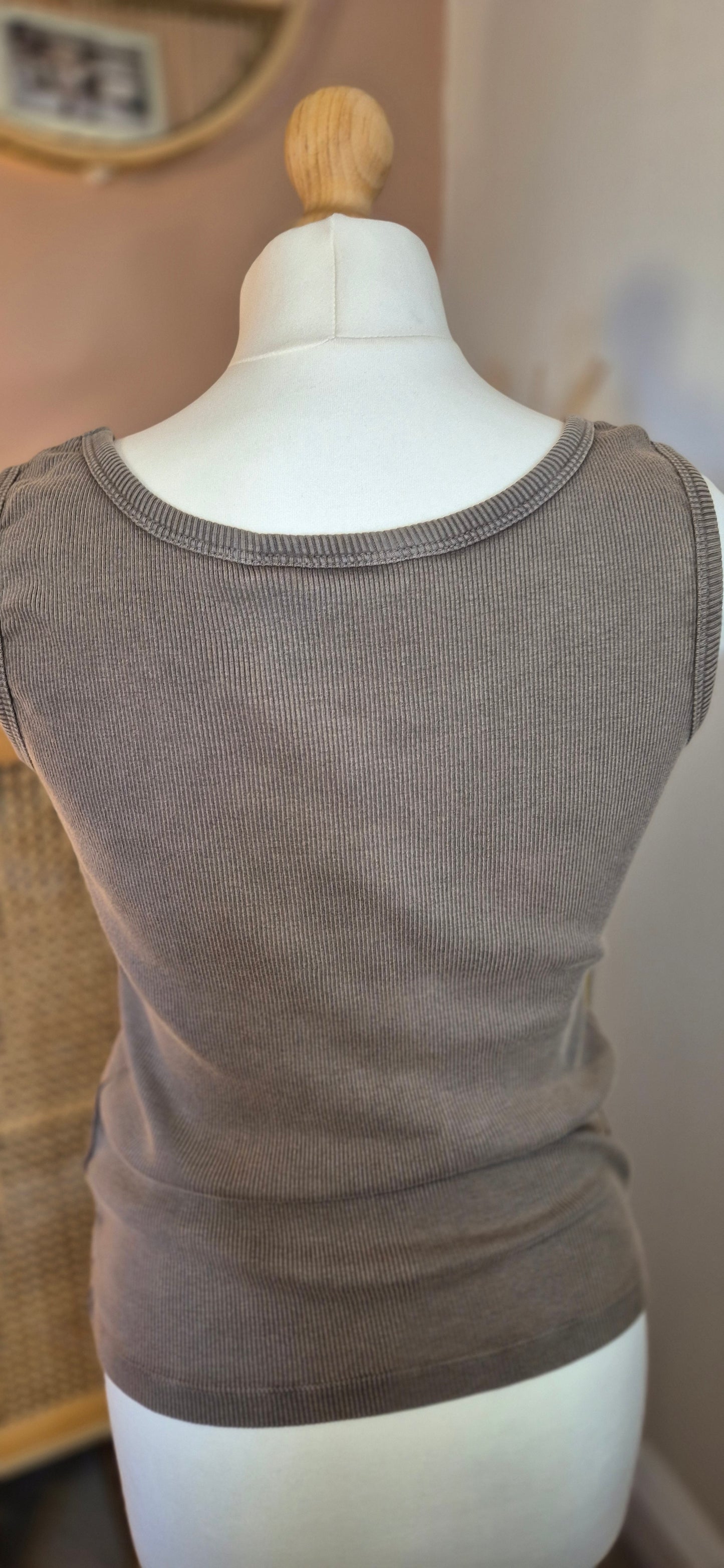 Talia Rib Vest Top – Effortless Basics, Elevated