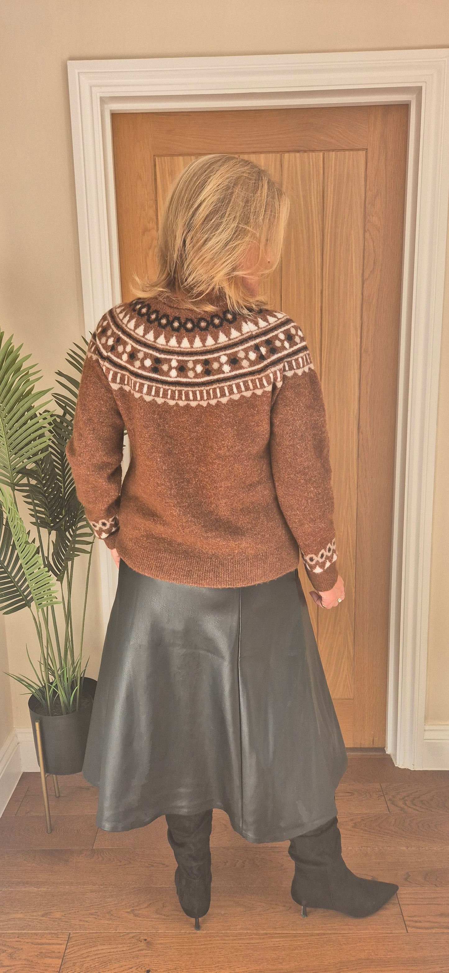 Cherrie Sweater – Fair Isle Knit Jumper