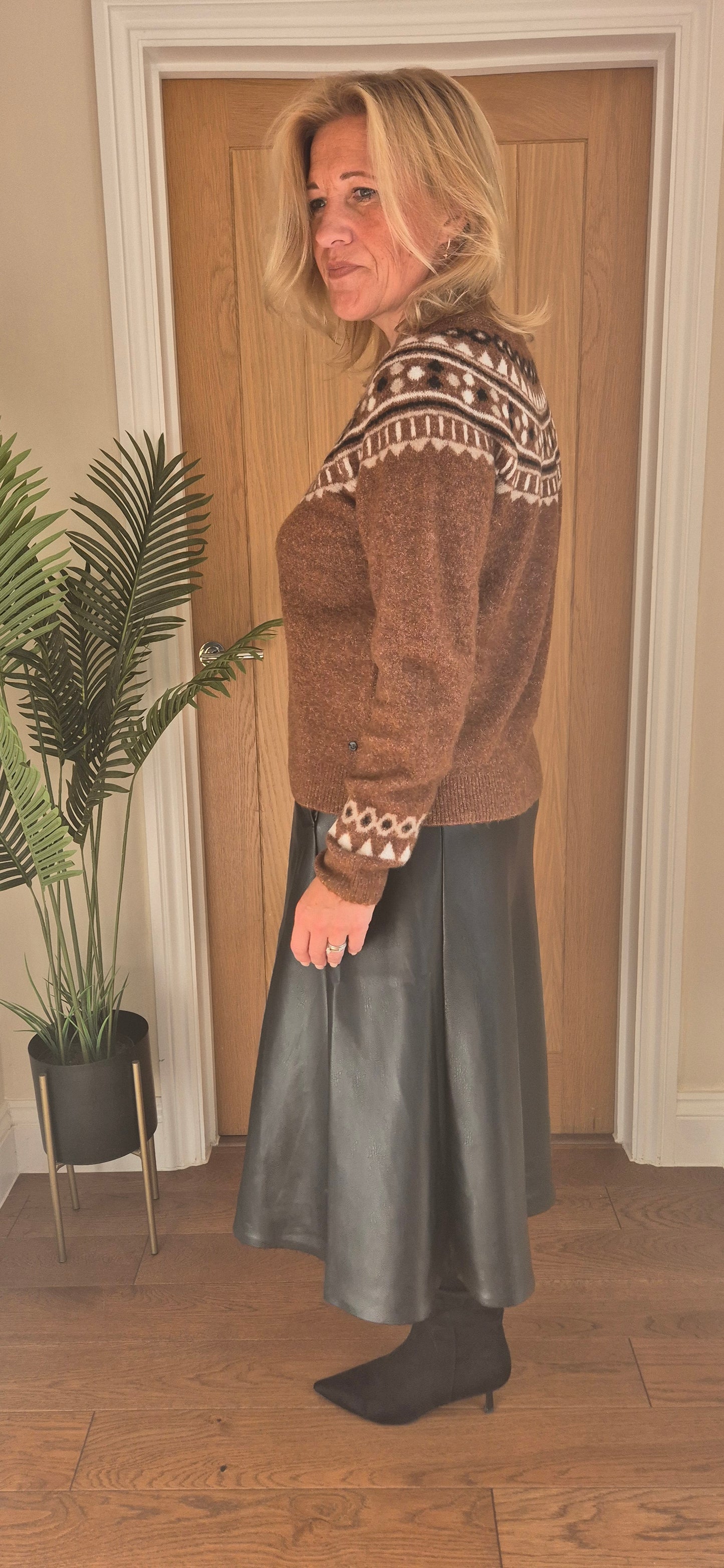Cherrie Sweater – Fair Isle Knit Jumper