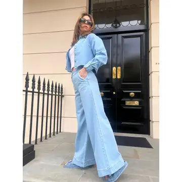Duffy Wide Leg Jeans