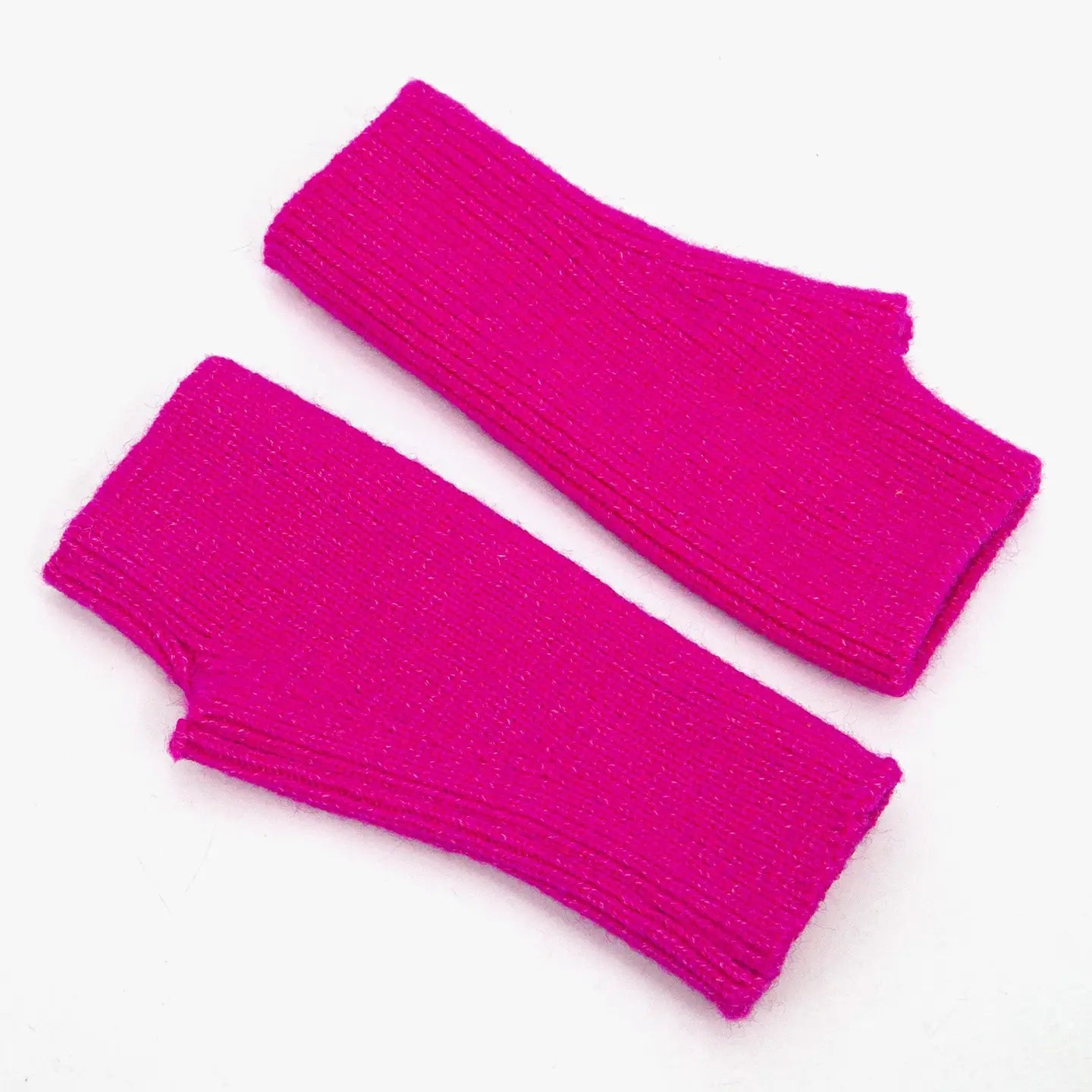 Fuchsia Wrist Warmers