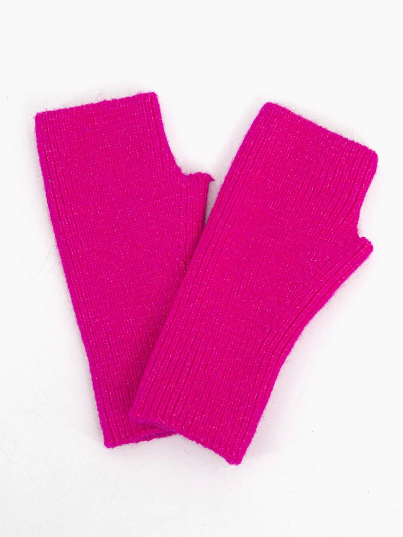 Fuchsia Wrist Warmers