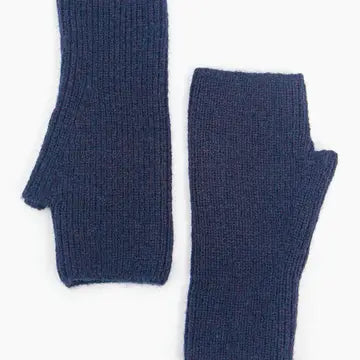 Navy Wrist Warmers