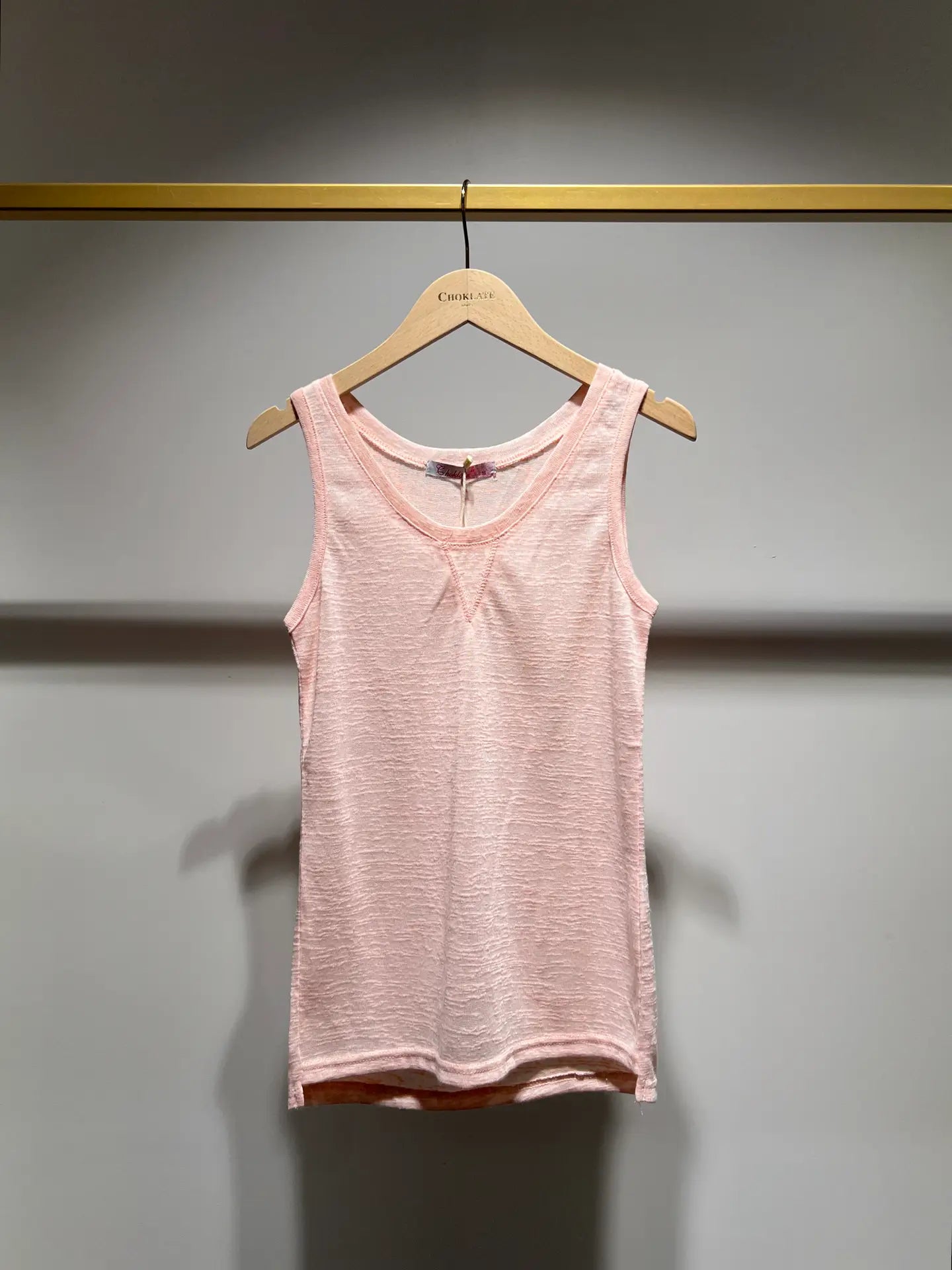 Pale Pink Tank Top