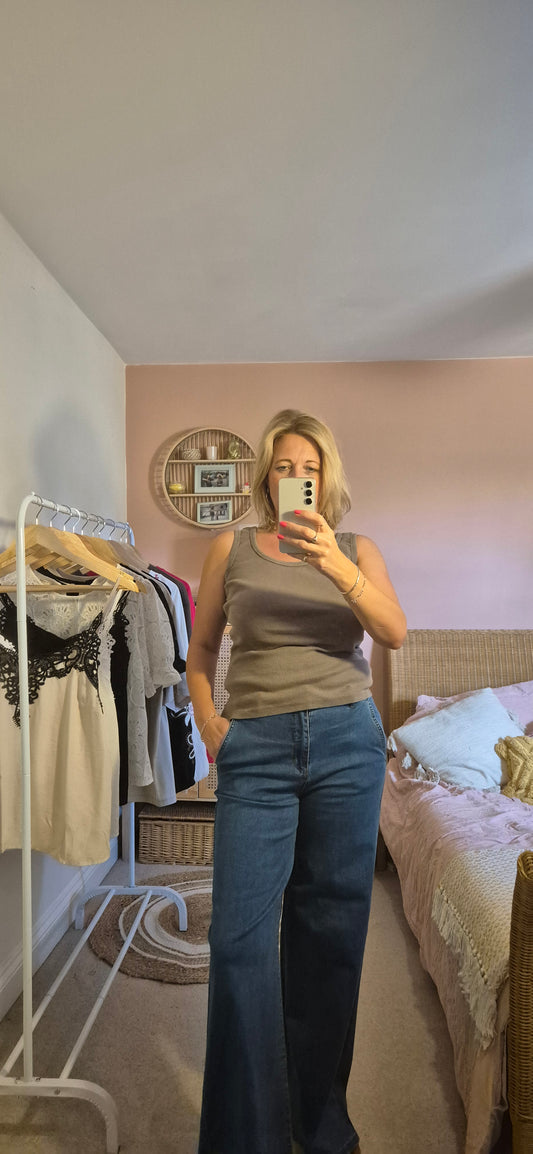 Talia Rib Vest Top – Effortless Basics, Elevated