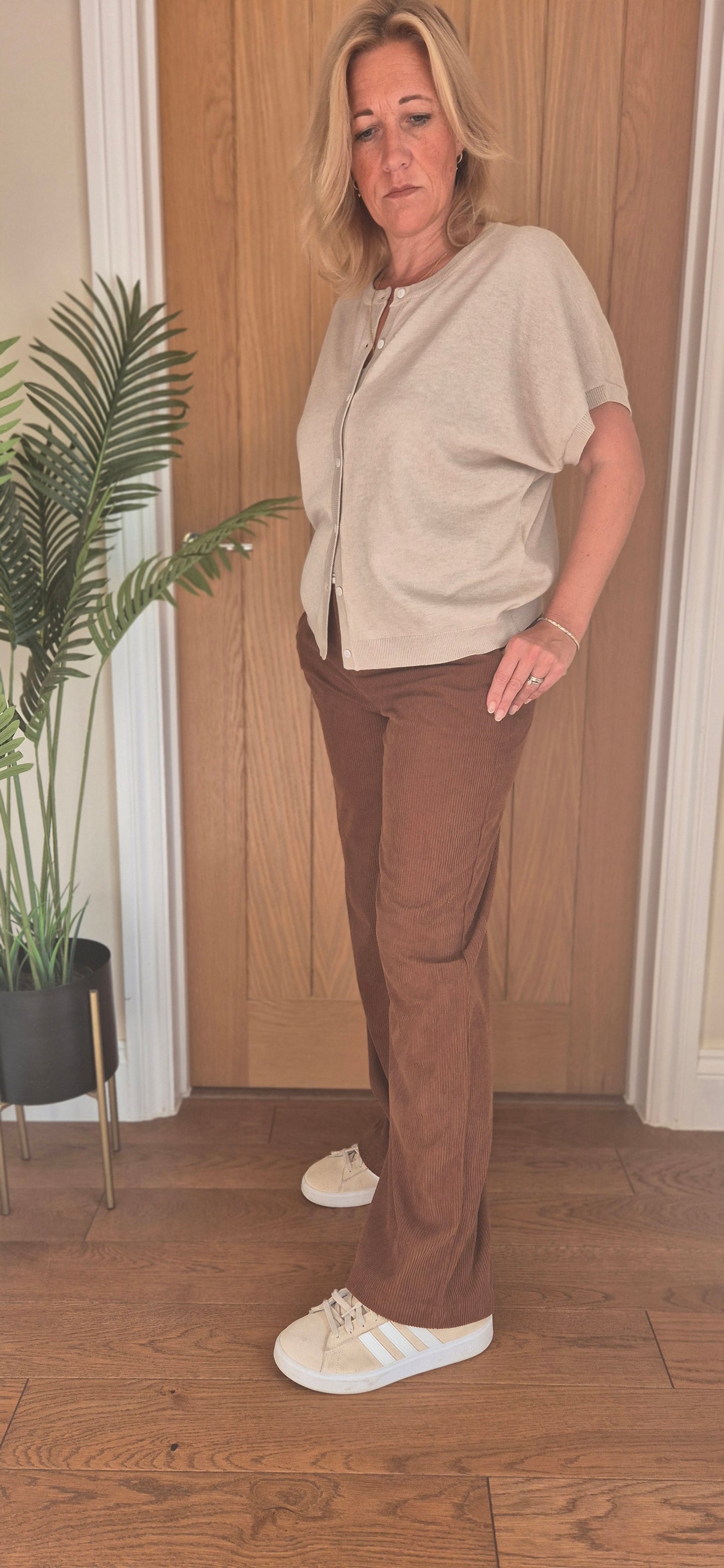 Kanna Corduroy Trousers – Tobacco