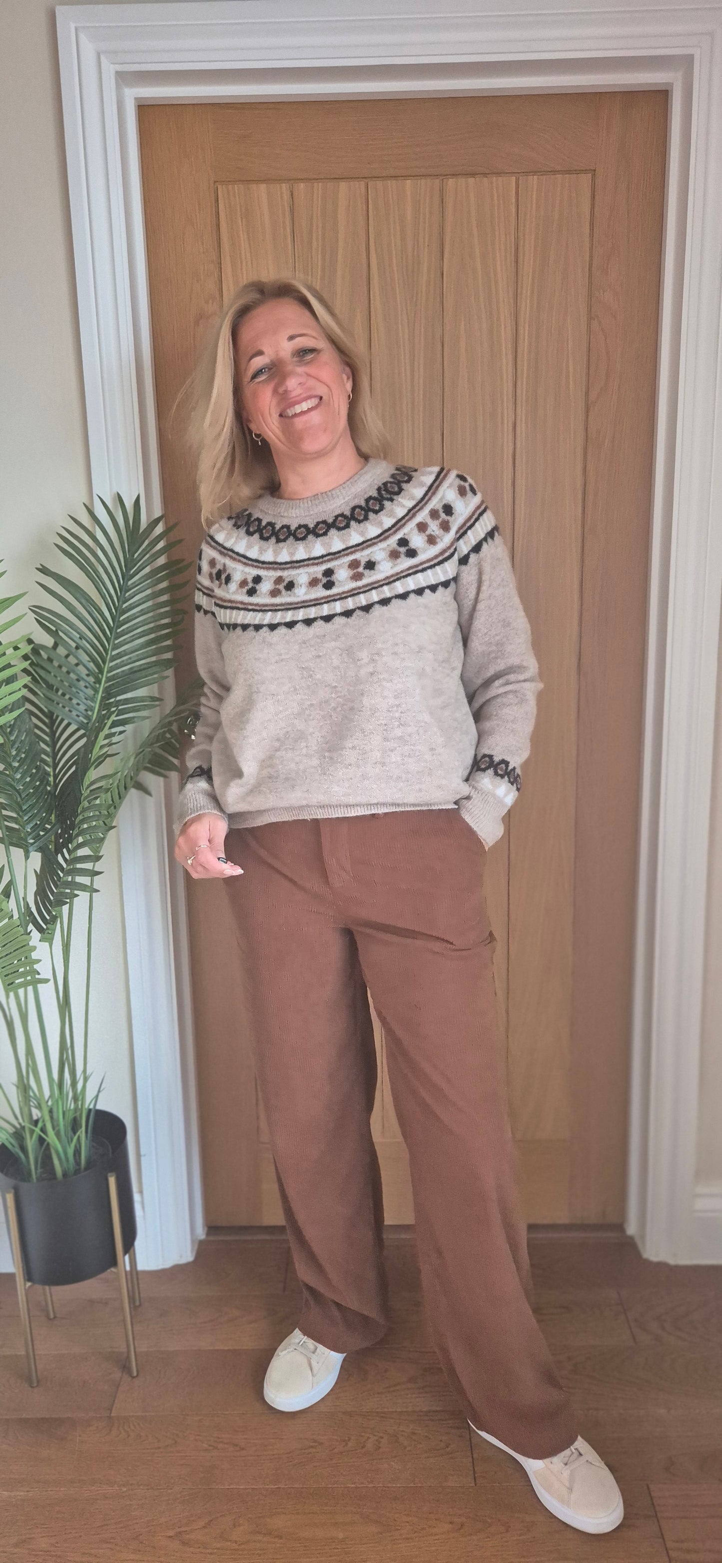 Kanna Corduroy Trousers – Tobacco