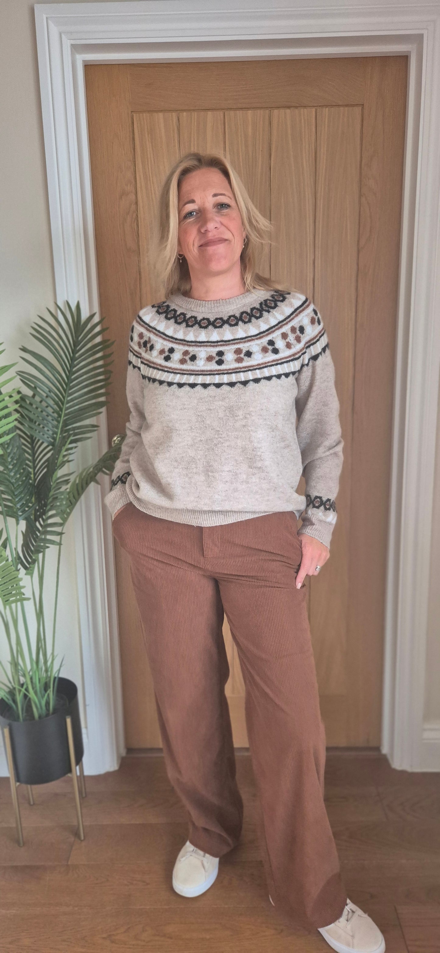 Kanna Corduroy Trousers – Tobacco