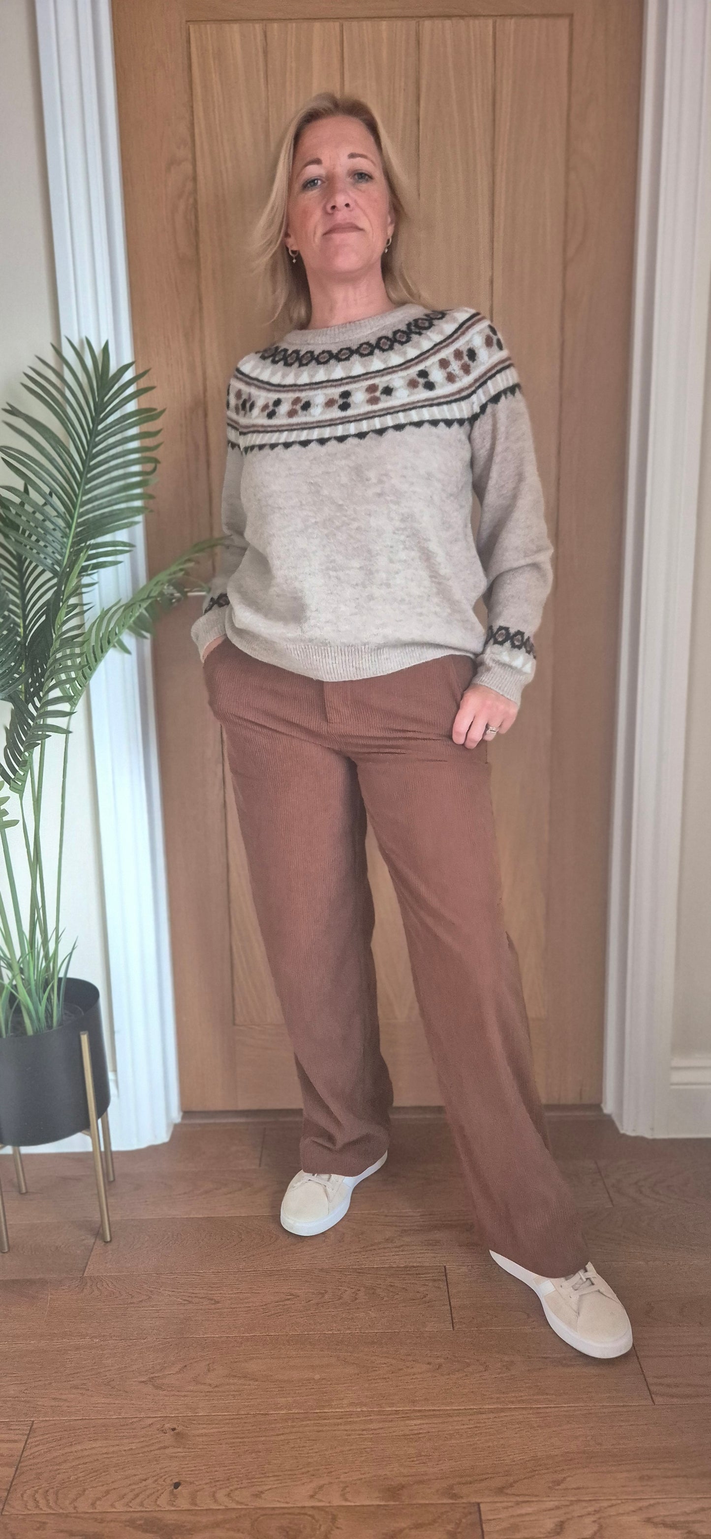 Kanna Corduroy Trousers – Tobacco