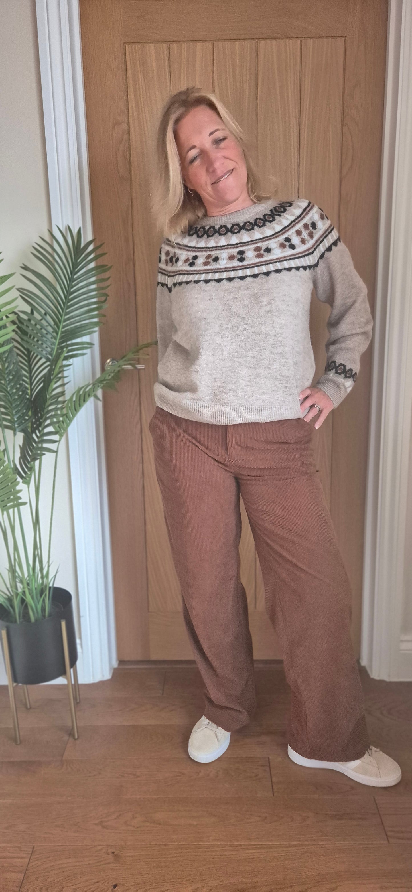 Kanna Corduroy Trousers – Tobacco