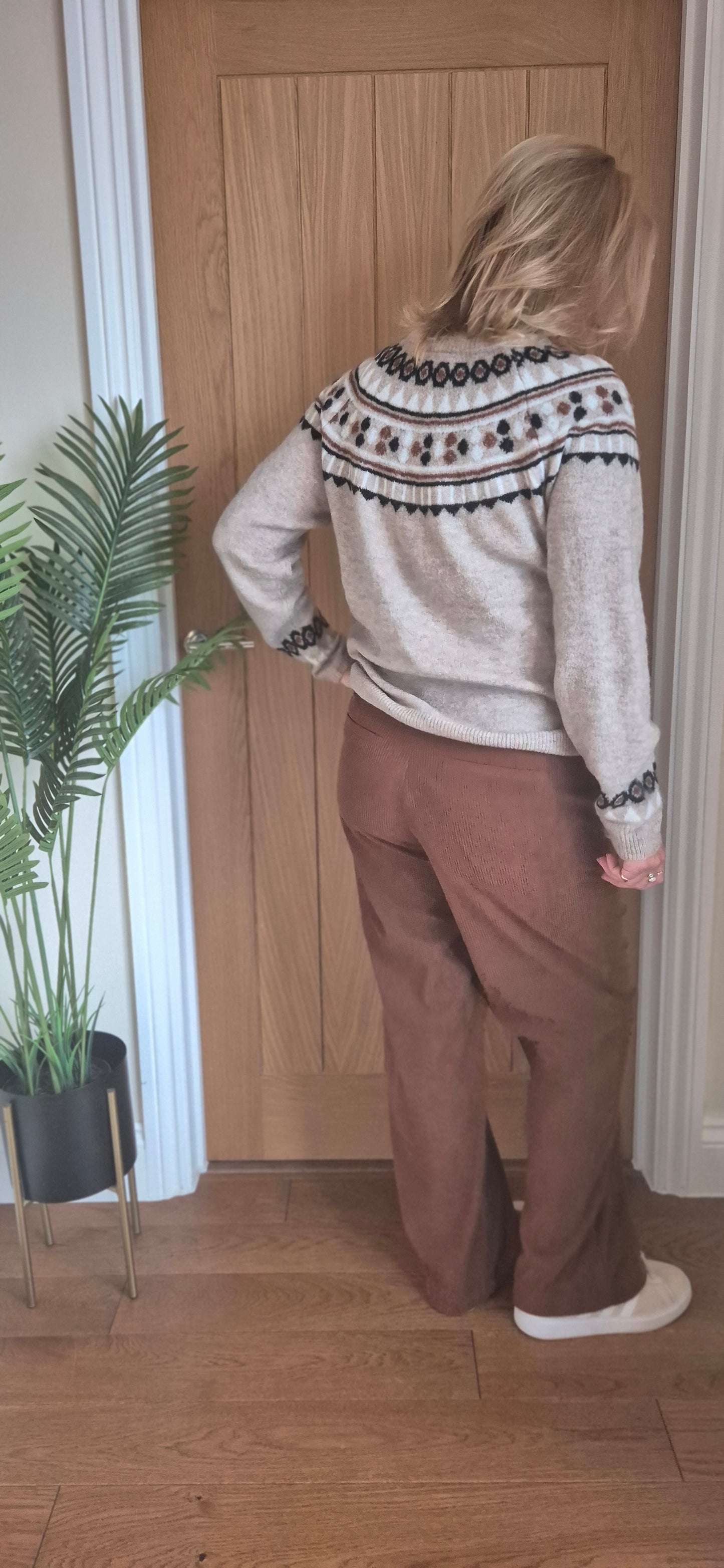 Kanna Corduroy Trousers – Tobacco