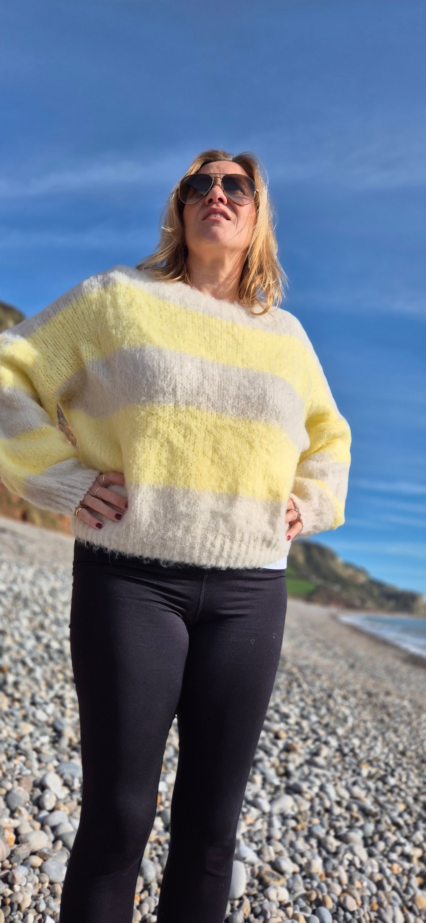 Marina Stripe Sweater