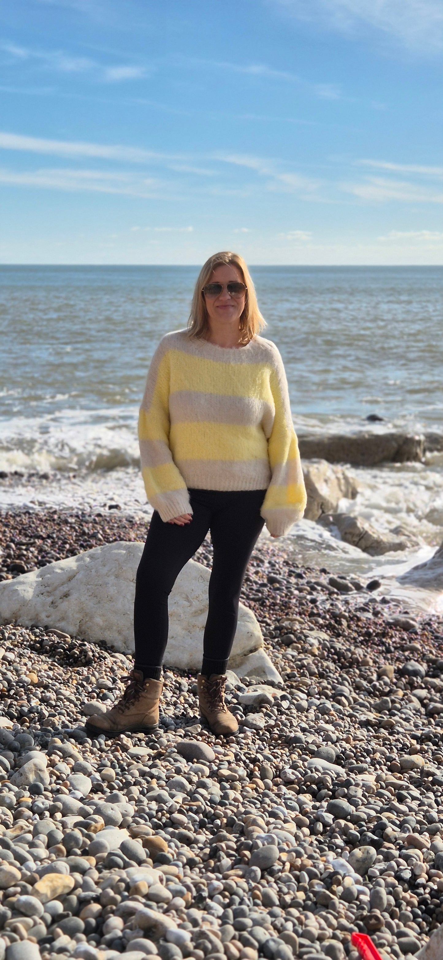 Marina Stripe Sweater