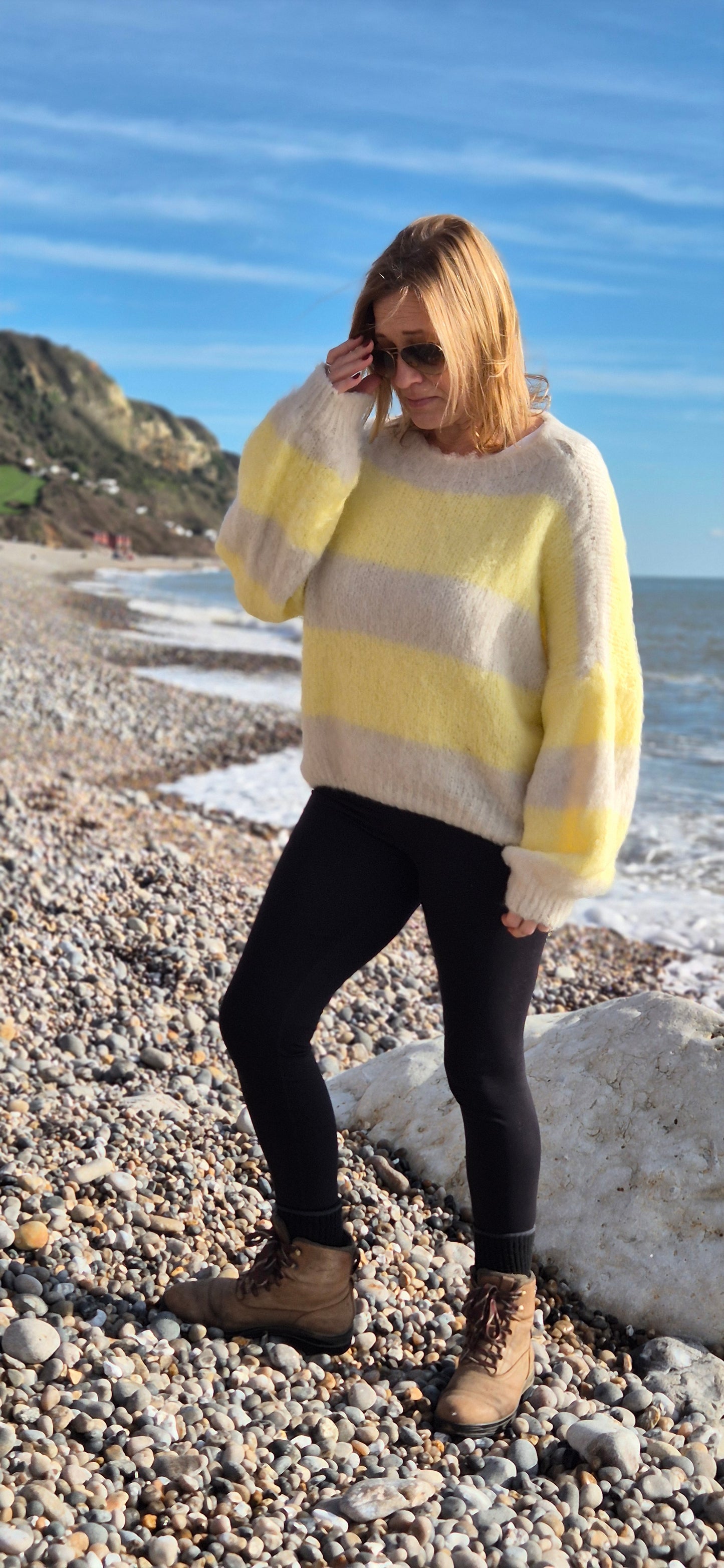 Marina Stripe Sweater