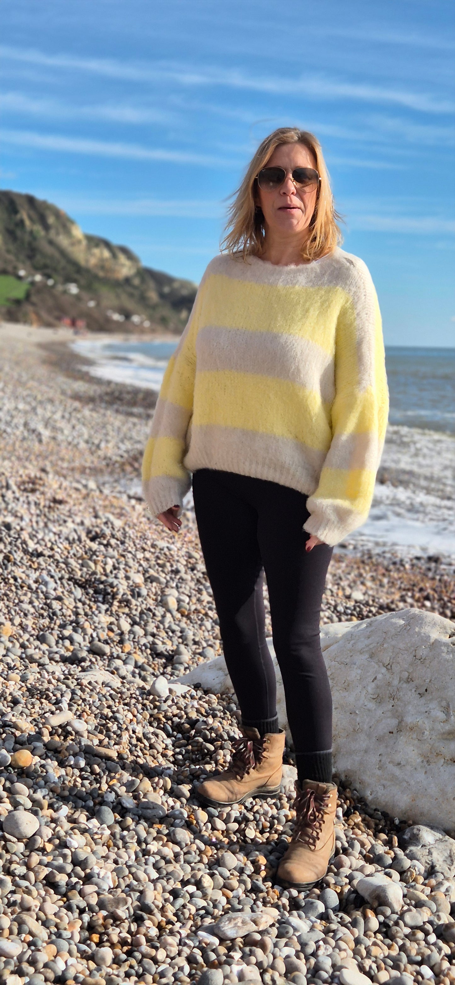 Marina Stripe Sweater
