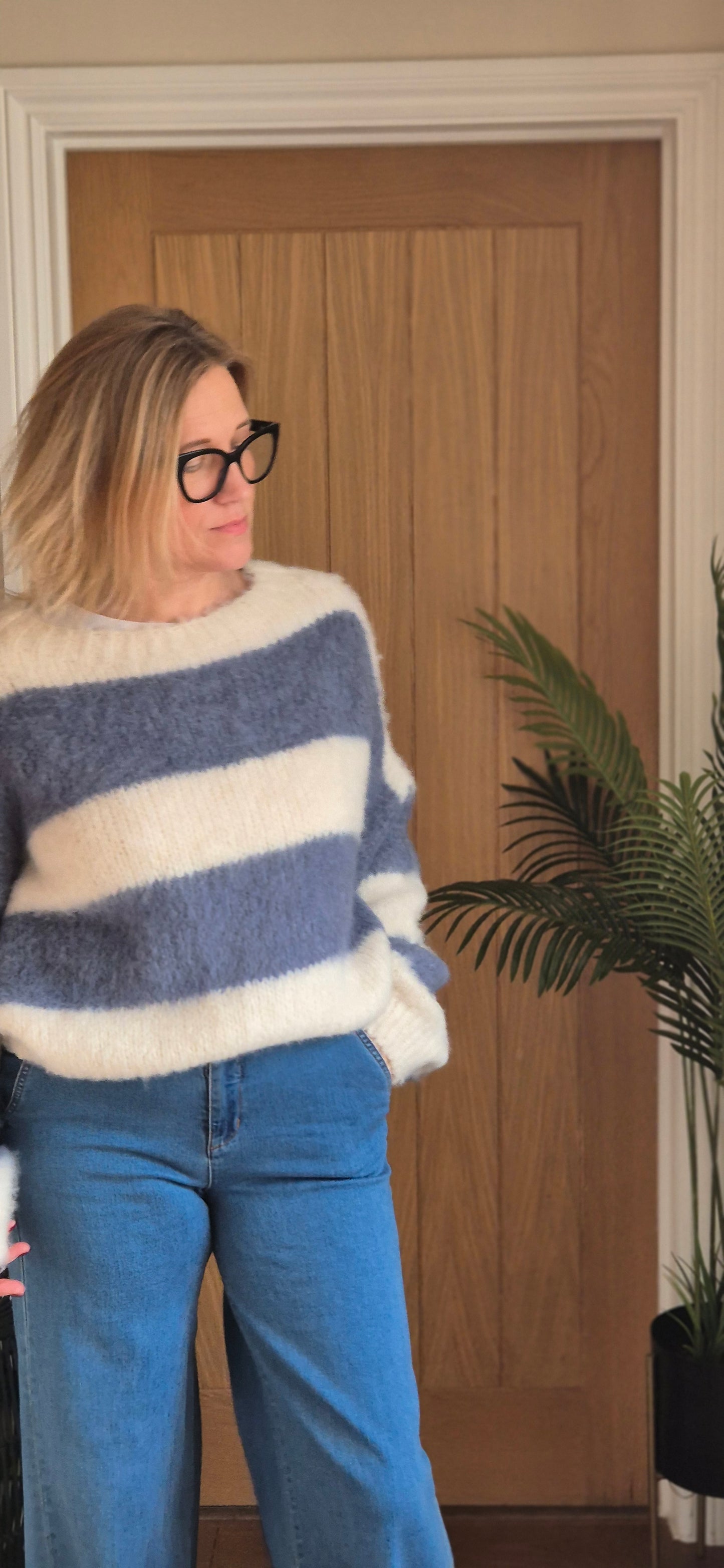 Marina Stripe Sweater