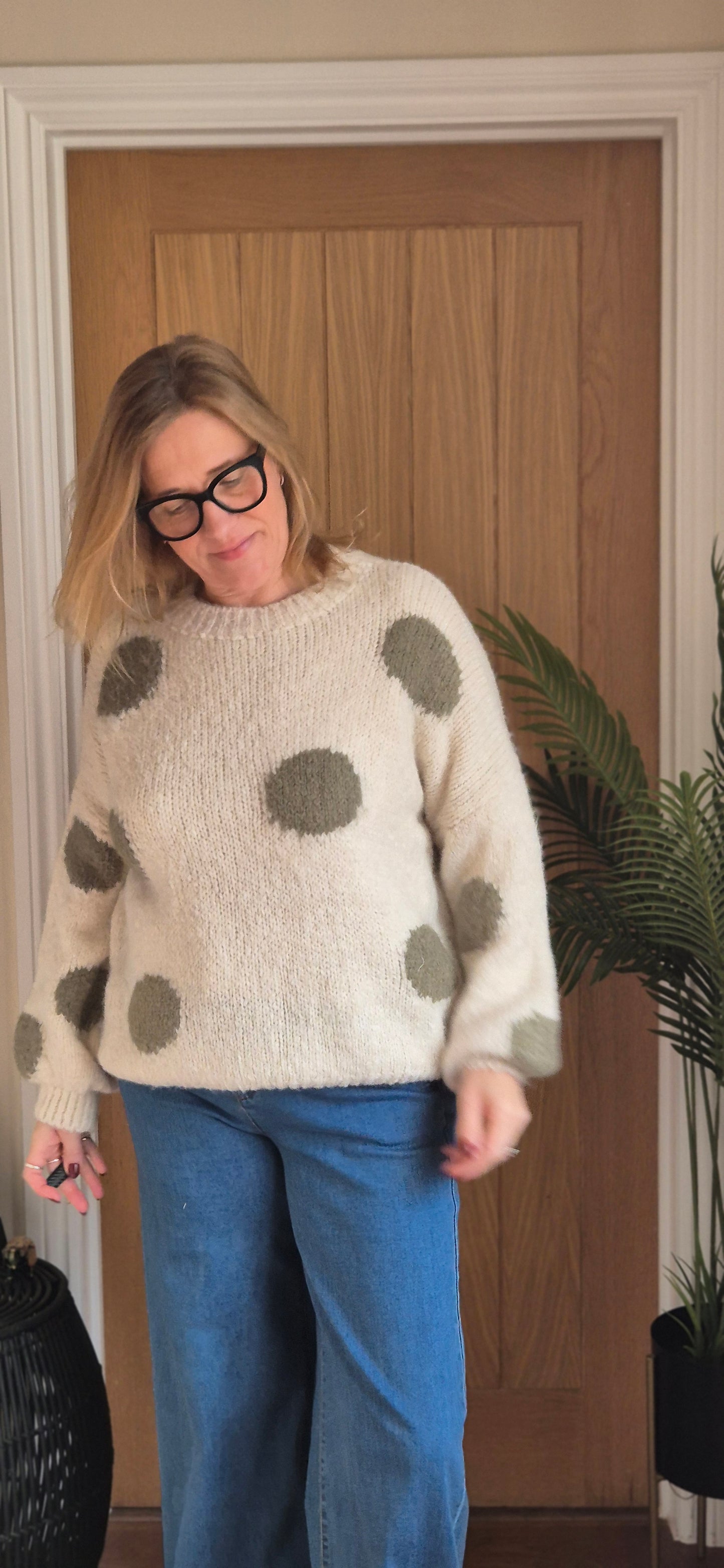 Lottie Spot Sweater