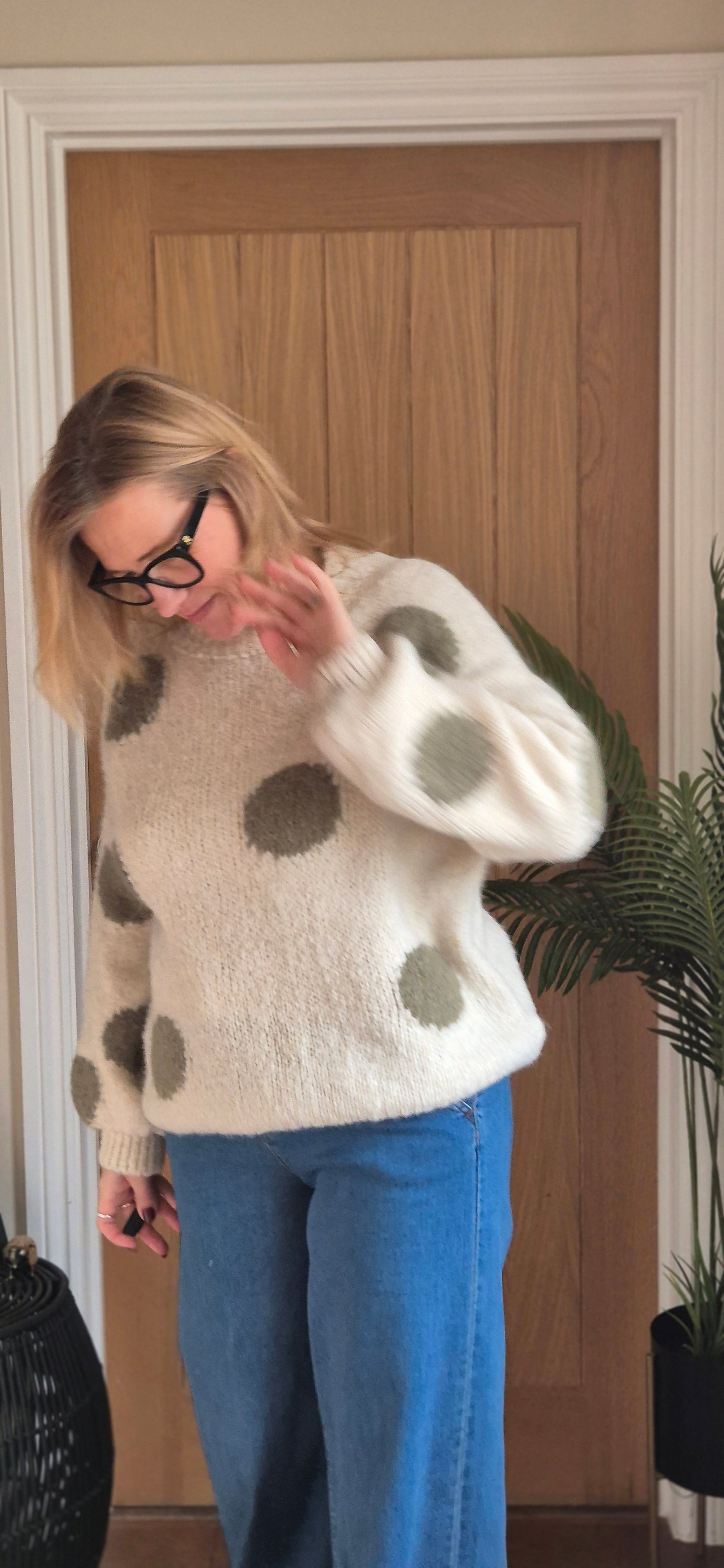 Lottie Spot Sweater