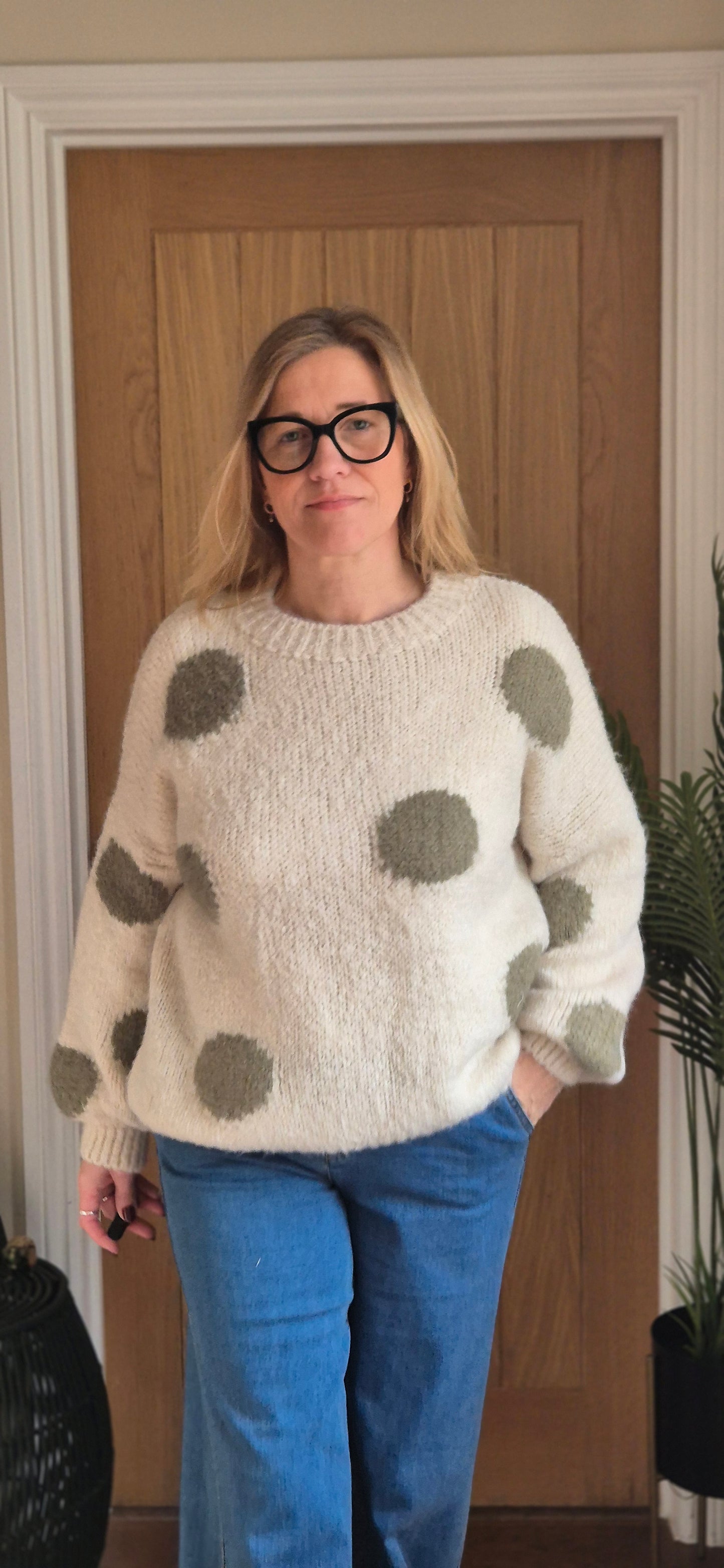 Lottie Spot Sweater