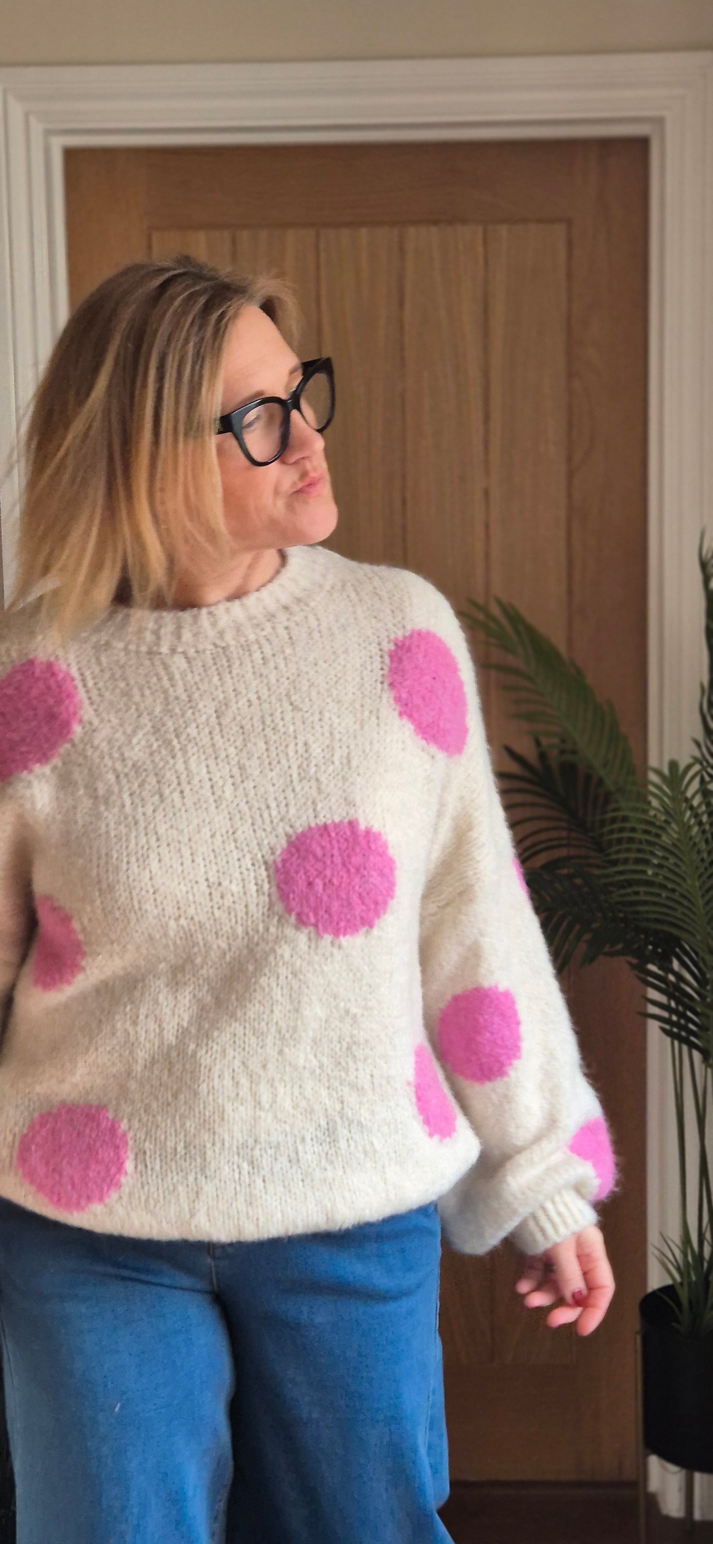 Lottie Spot Sweater