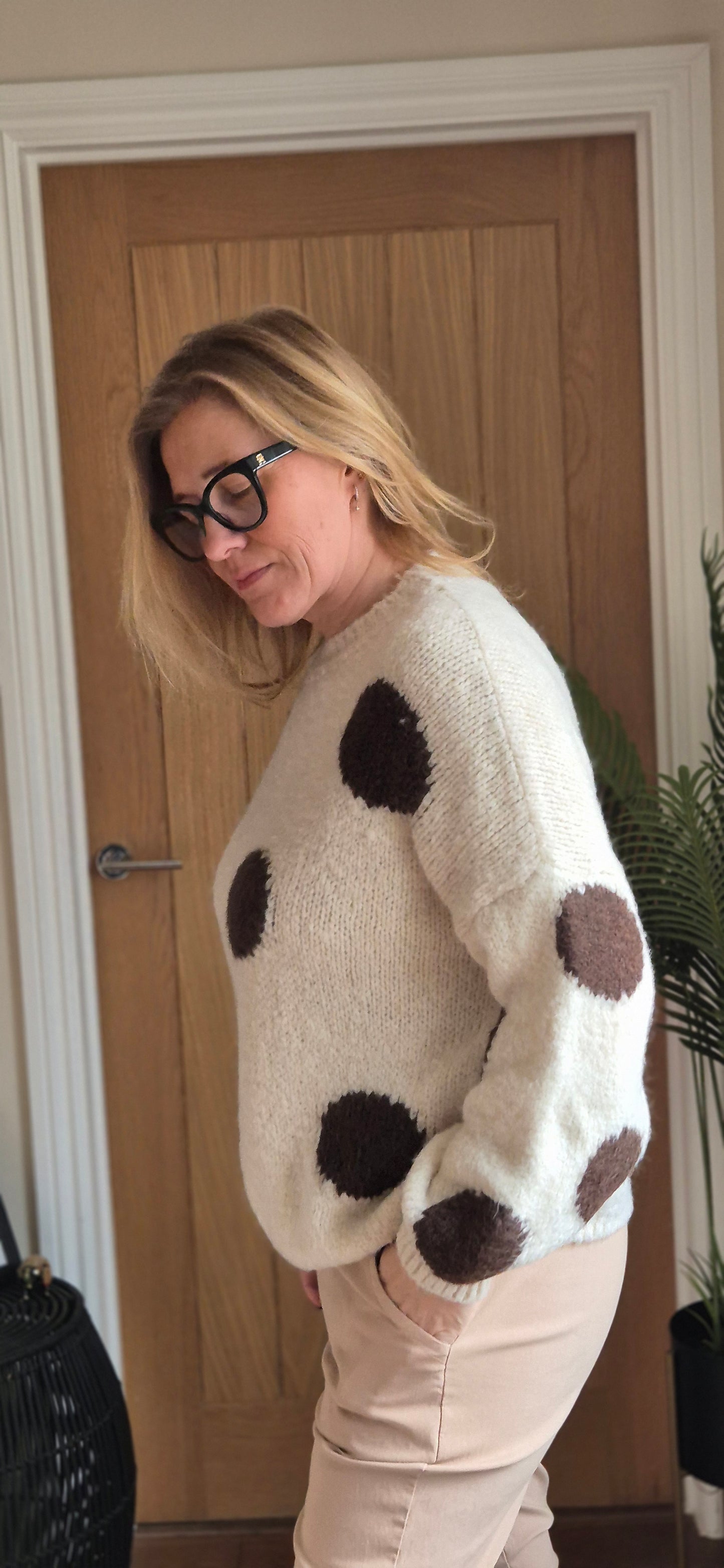 Lottie Spot Sweater