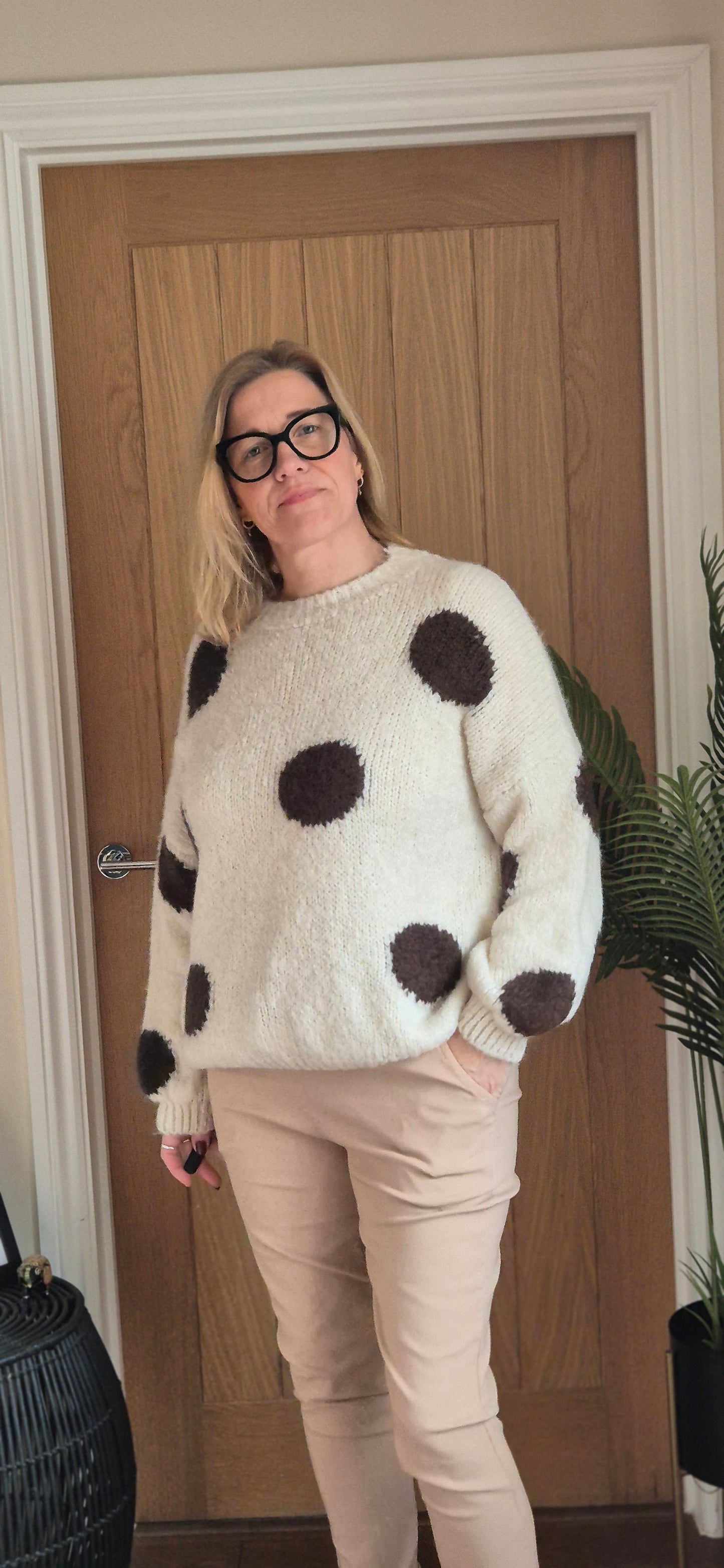 Lottie Spot Sweater