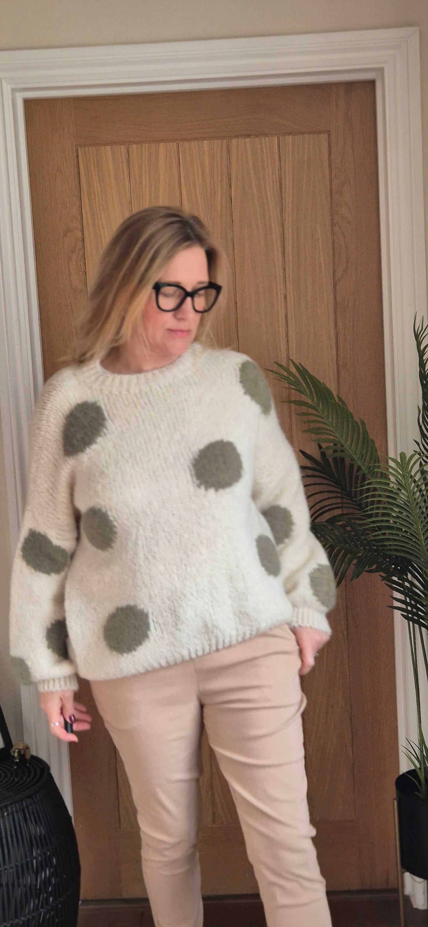 Lottie Spot Sweater