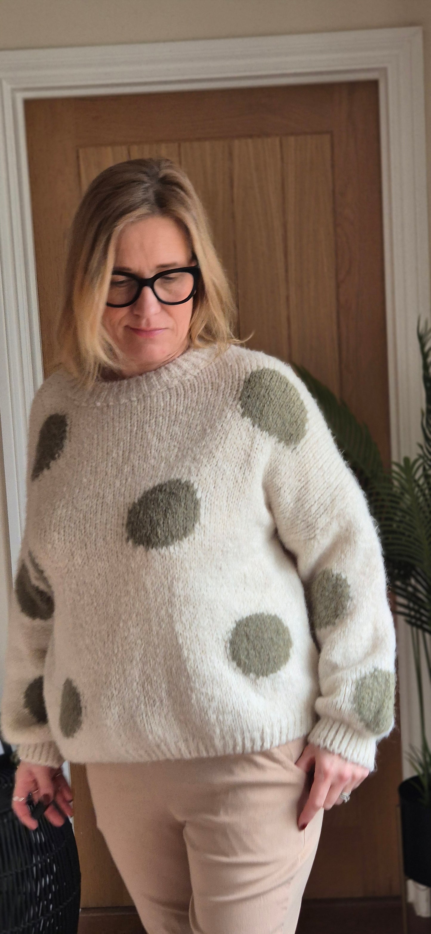 Lottie Spot Sweater